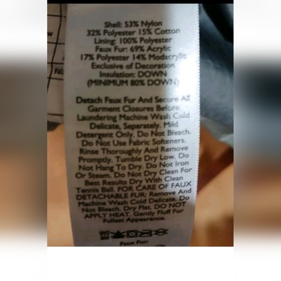 Ladies Eddie Bauer Down Sun Valley Parka jacket coat Size Small - Picture 6 of 10